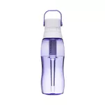 AQUALOGIS Butelka filtrująca Aqua&Go Tritan z filtrem - 500 ml - lawendowa - 2