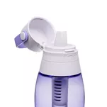 AQUALOGIS Butelka filtrująca Aqua&Go Tritan z filtrem - 500 ml - lawendowa - 4