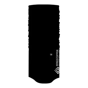 BUFF Windproof logo black - wiatroszczelna chusta wielofunkcyjna / komin
