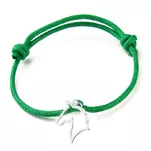 KOŃ Bransoletka ze srebrną zawieszką na sznurku - różne kolory - 6