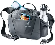 DEUTER Travel Belt Black - Duża saszetka turystyczna na pas