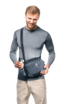 DEUTER Travel Belt Black - Duża saszetka turystyczna na pas