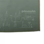PINGUIN Micro Towel XL Map - Ręcznik szybkoschnący z mikrofibry - greenish grey - 2
