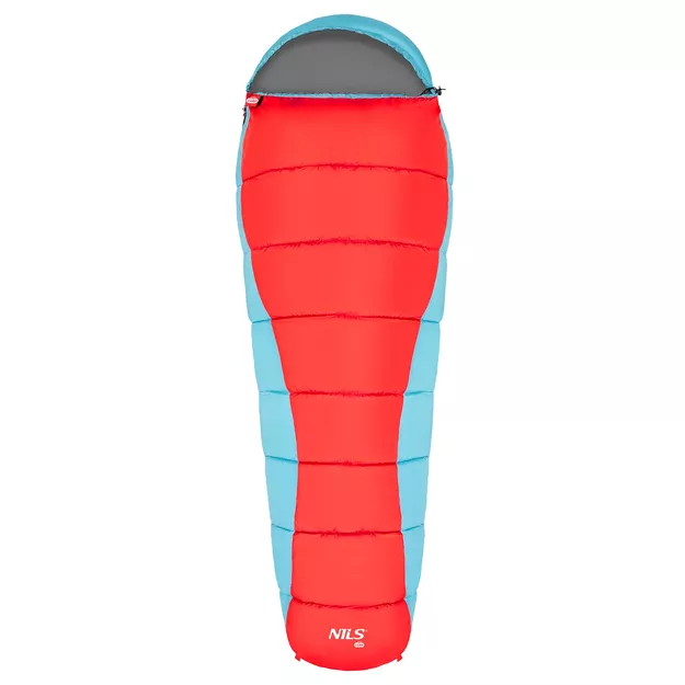 NILS NC2012 - śpiwór trzysezonowy - czerwono-niebieski