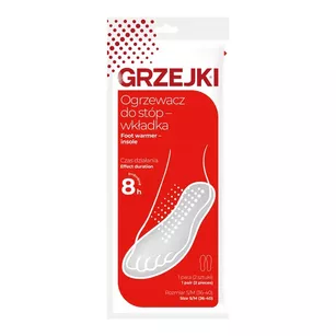 GRZEJKI Grzejące wkładki do butów - ogrzewacze chemiczne - 1 para