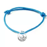 GÓRY I LAS Bransoletka turystyczna ze srebrną zawieszką na sznurku - różne kolory - 3