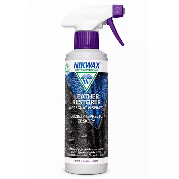 NIKWAX Leather Restorer - impregnat do regeneracji odzieży i sprzętu ze skóry - 300 ml