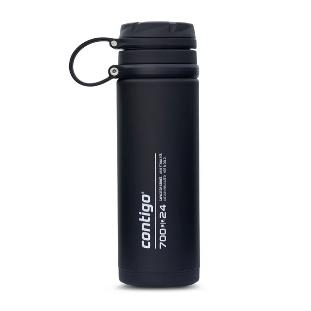 CONTIGO Fuse 700 ml - czarny - Termos turystyczny