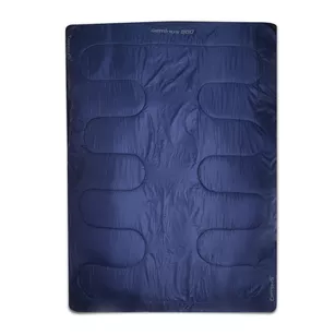 CAMPUS Geminus 200  - granatowy - śpiwór dwuosobowy koperta