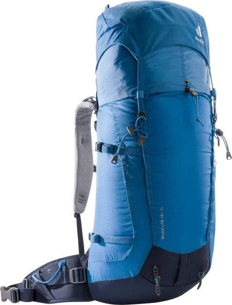 DEUTER Guide Lite 28+ SL azure-navy - damski lekki plecak wspinaczkowy/ alpinistyczny 