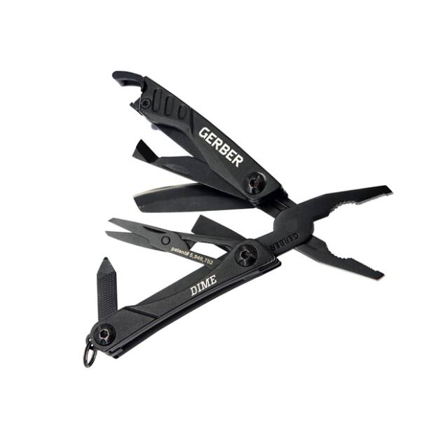 GERBER Multitool Dime - black - mini narzędzie wielofunkcyjne 