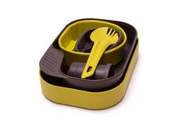 WILDO The Camp-A-Box Complete - Lime/Dark Grey - zestaw naczyń na biwak / menażka