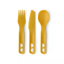 SEA TO SUMMIT Zestaw sztućców turystycznych 3 elementy - Passage Cutlery Set - Yellow