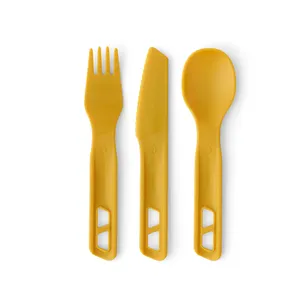 SEA TO SUMMIT Zestaw sztućców turystycznych 3 elementy - Passage Cutlery Set - Yellow