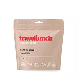 TRAVELLUNCH wegetariański makaron z oliwkami i pomidorami - 425 g - danie liofilizowane