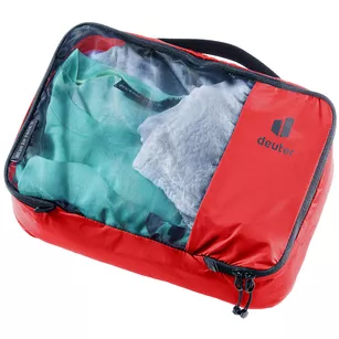 DEUTER Mesh Zip Pack 3 - pokrowiec/organizer podróżny - cherry