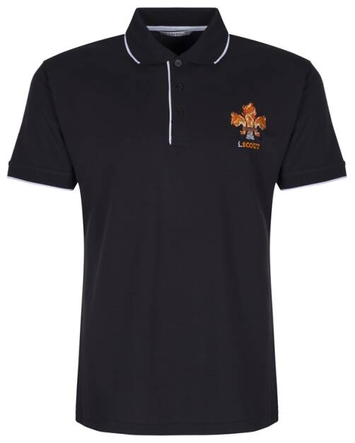 Koszulka polo scout z liljką męska