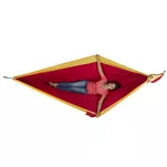 TICKET TO THE MOON Original - Burgundy / Dark Yellow - duży hamak turystyczny - 3