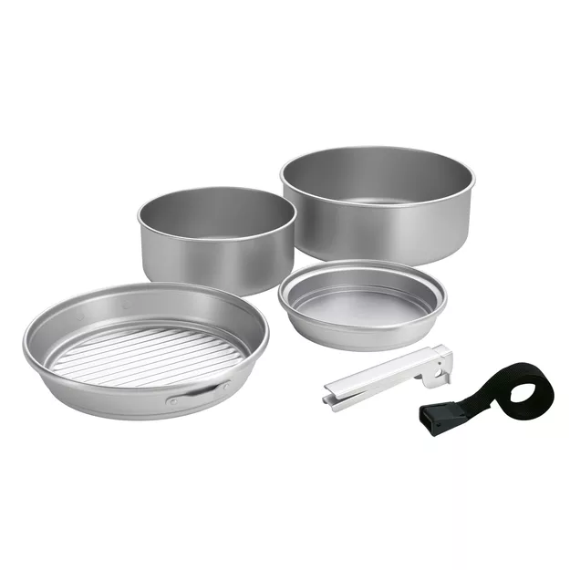 CAMPINGAZ Zestaw aluminiowych garnków Trekking Kit - 5 elementów