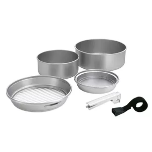 CAMPINGAZ Zestaw aluminiowych garnków Trekking Kit - 5 elementów