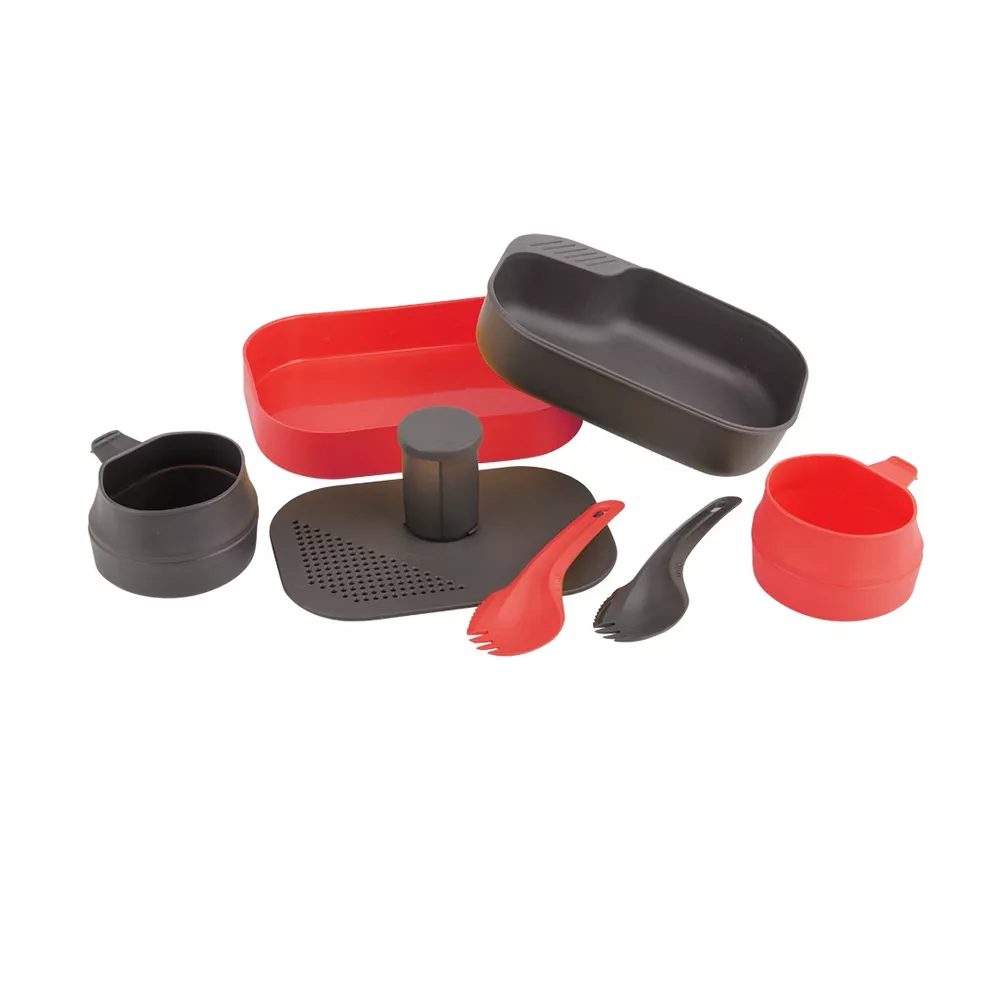 CAMP-A-BOX - set 7 pezzi per camping WILDO