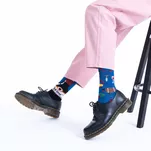 MANY MORNINGS - Cabernet Sockvignon - bawełniane kolorowe skarpetki - wino - 2