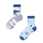 MANY MORNINGS - Polar Bear - bawełniane kolorowe skarpetki - 2