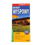 Mapa turystyczna Beskid Wyspowy