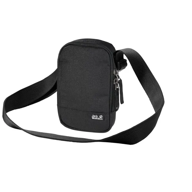 JACK WOLFSKIN Secretary - black - mała torba na ramię lub szyję