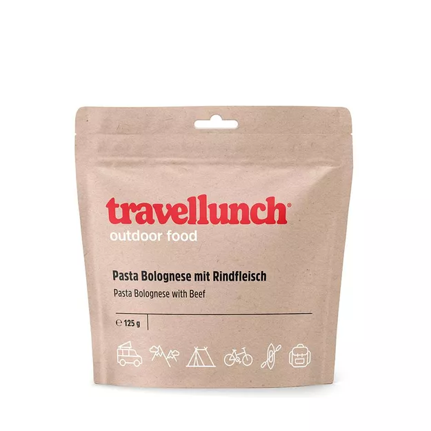TRAVELLUNCH Pasta bolognese z wołowiną - 525 g - danie liofilizowane