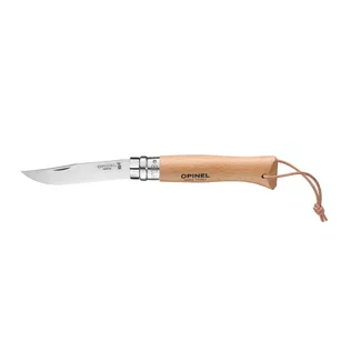 OPINEL Colorama Natural N°08 - składany nóż z rzemykiem