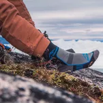 FJORD NANSEN Skarpety wodoszczelne Hike Waterproof - black/graphite - 3