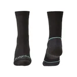 BRIDGEDALE Hike Lightweight T2 Coolmax Performance Boot - graphite/mint - Skarpety damskie trekkingowe