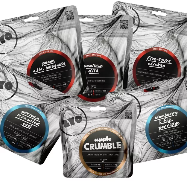 LYOFOOD Zestaw active - Żywność liofilizowana - na weekend - 6 posiłków