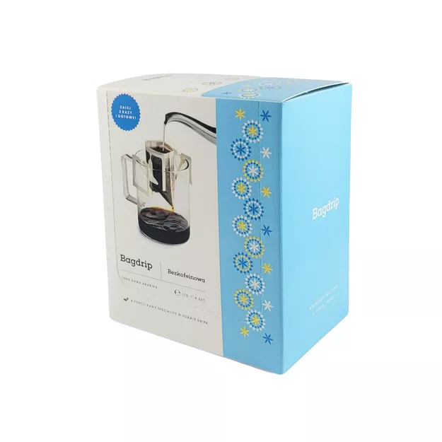 BAGDRIP 8 saszetek - Kawa bezkofeinowa