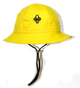 Kapelusz zuchowy z logo ZHP - żółty