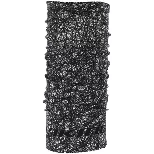 VIKING Chusta wielofunkcyjna - bandama dla dorosłych Regular - czarne gryzmoły