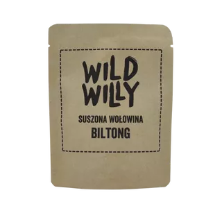 WILD WILLY Biltong Classic 40 g - suszona wołowina z RPA