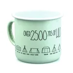 Kubek metalowy emaliowany 400ml Namioty - Over 2500 yrs of wild camping