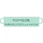 Cały wzór znajdujący się na kubku