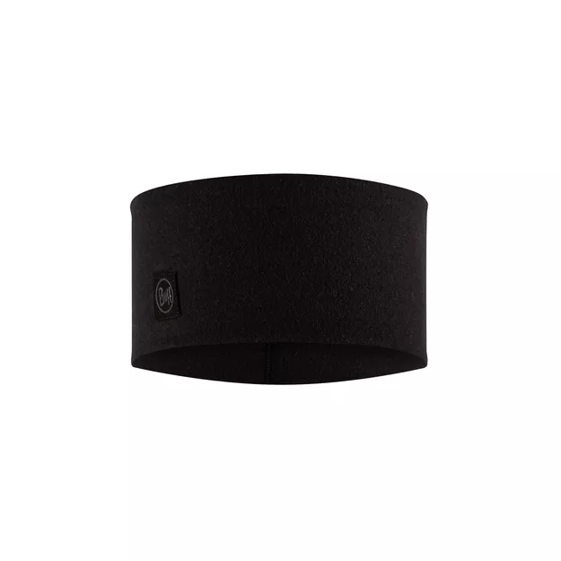 BUFF Opaska na głowę Merino Wide Headband - Solid Black