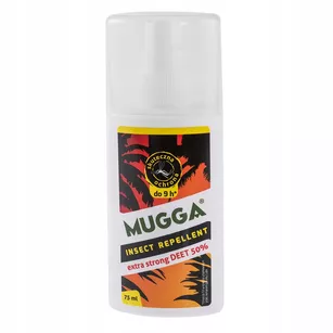 MUGGA Extra Strong 50% - 75 ml - spray na komary i kleszcze