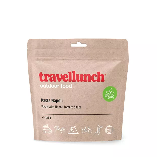 TRAVELLUNCH wegetariańskie Spagetti Napoli - 525 g - danie liofilizowane