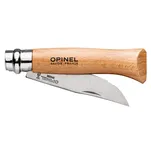 Opinel N°08 Inox Natural blister - klasyczny składany nóż