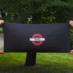 Ręcznik szybkoschnący Nasze Góry - metro mapa - Tatry Wysokie - czarny