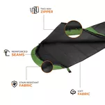 NILS NC1705 Ultra Light - lekki śpiwór letni / do schroniska - czarno-zielony - 3