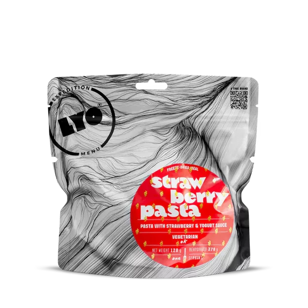 LYOFOOD Makaron z truskawkami - Żywność liofilizowana