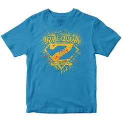 Koszulka t-shirt Super Zuch - niebieska dziecięca