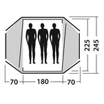 Namiot dla 3 osób Easy Camp Equinox 300