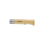 Opinel Inox N°10 Inox natural - rozkładany nóż ze stali nierdzewnej